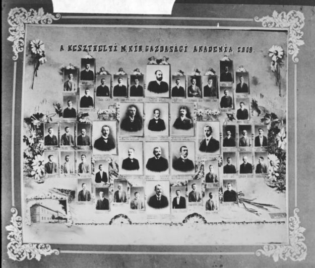 1909-ben végzett keszthelyi hallgatók