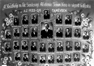 1934-ben végzett keszthelyi hallgatók