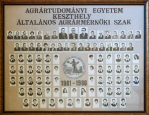 1986-ban végzett keszthelyi agrármérnökök